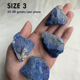raw lapis for throat chakra