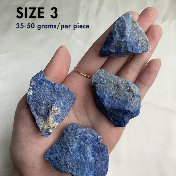 raw lapis for throat chakra