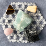 Clear Quartz Crystal Charging Grid – Sacred Geometry Energy Amplifier