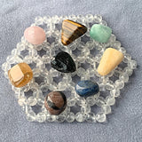 Clear Quartz Cleansing and Charging grid for crystals
