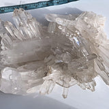 Extra Large Clear Quartz Cluster – Rare Collector Specimen, Statement Décor