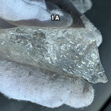 Clear Quartz Satyaloka Crystal, High Frequency Healing Stone, Meditation Clarity