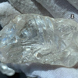 Clear Quartz Satyaloka Crystal, High Frequency Healing Stone, Meditation Clarity