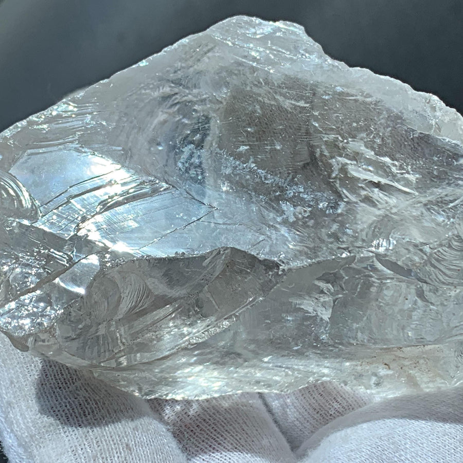 Clear Quartz Satyaloka Crystal, High Frequency Healing Stone, Meditation Clarity