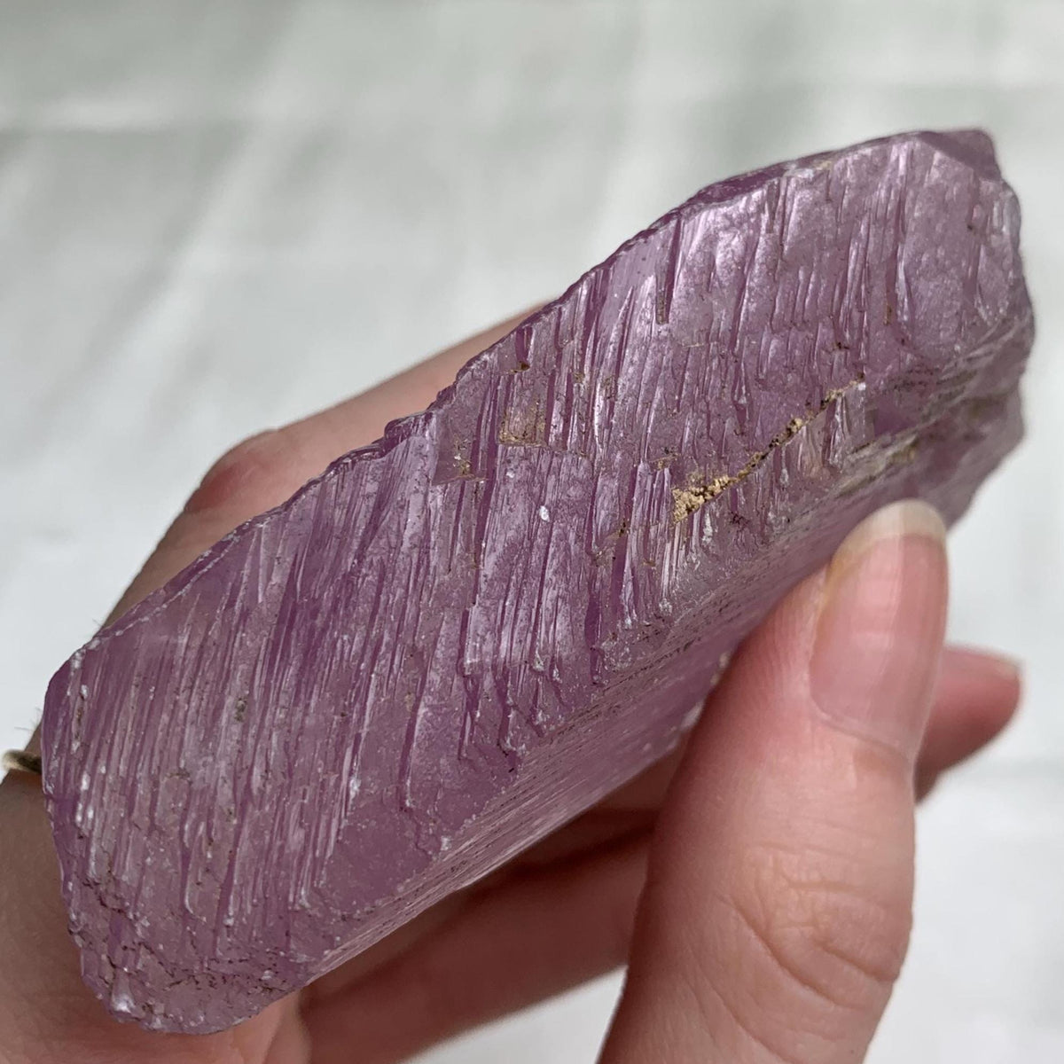 Collector kunzite crystal from Kunar Afghanistan