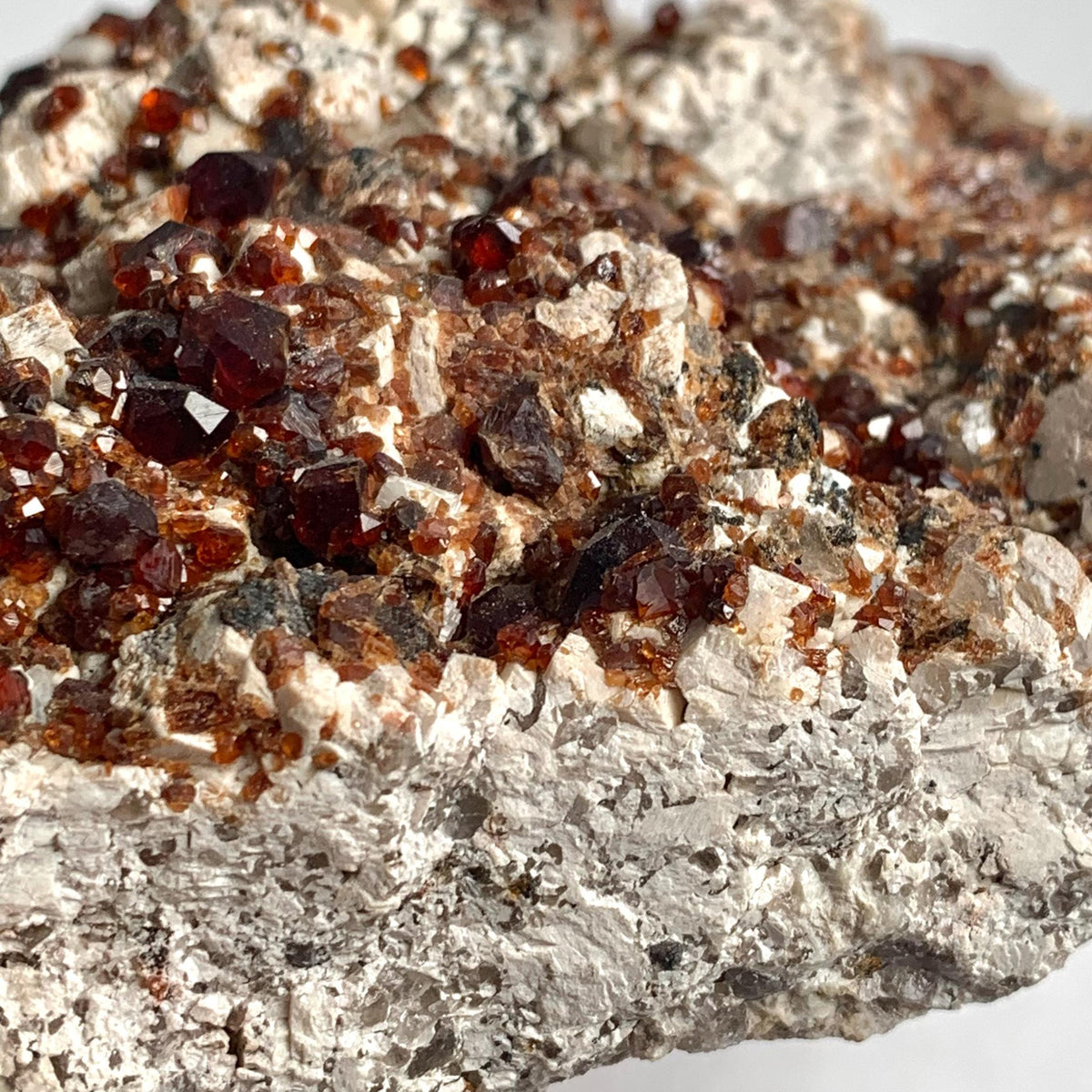 Pakistan garnet cabinet mineral specimen 363g