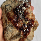 Collector garnet specimen for mineral collection