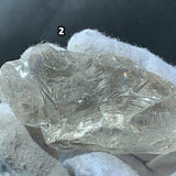 Clear Quartz Satyaloka Crystal, High Frequency Healing Stone, Meditation Clarity