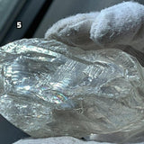 Clear Quartz Satyaloka Crystal, High Frequency Healing Stone, Meditation Clarity