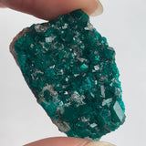 dioptase crystal cluster on matrix tsumeb mine namibia