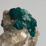 balanced crystal trio dioptase tsumeb mine