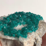 natural dioptase crystal formation copper mineral