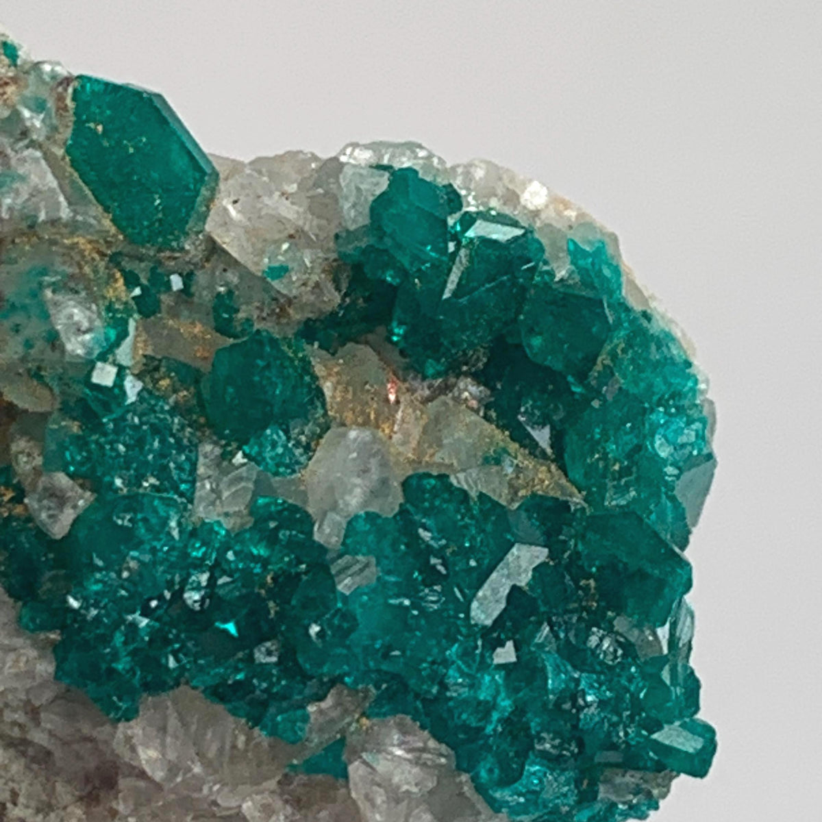 tsumeb locality dioptase crystal matrix specimen