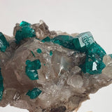 tsumeb mine dioptase with strong crystal formation