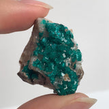 tsumeb dioptase cabinet mineral display specimen