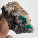 large dioptase specimen tsumeb mine namibia
