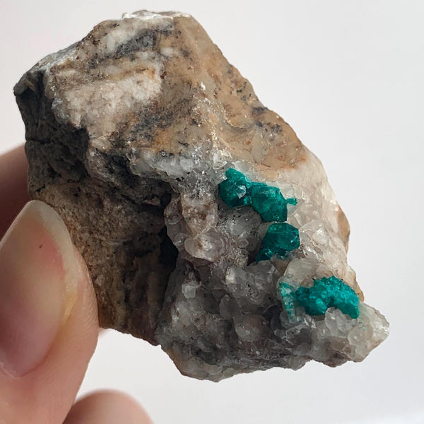 large dioptase specimen tsumeb mine namibia