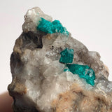 natural dioptase crystal growth tsumeb mine
