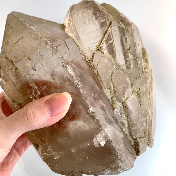 himalayan quartz crystal statement display