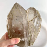 large smoky quartz mineral specimen
