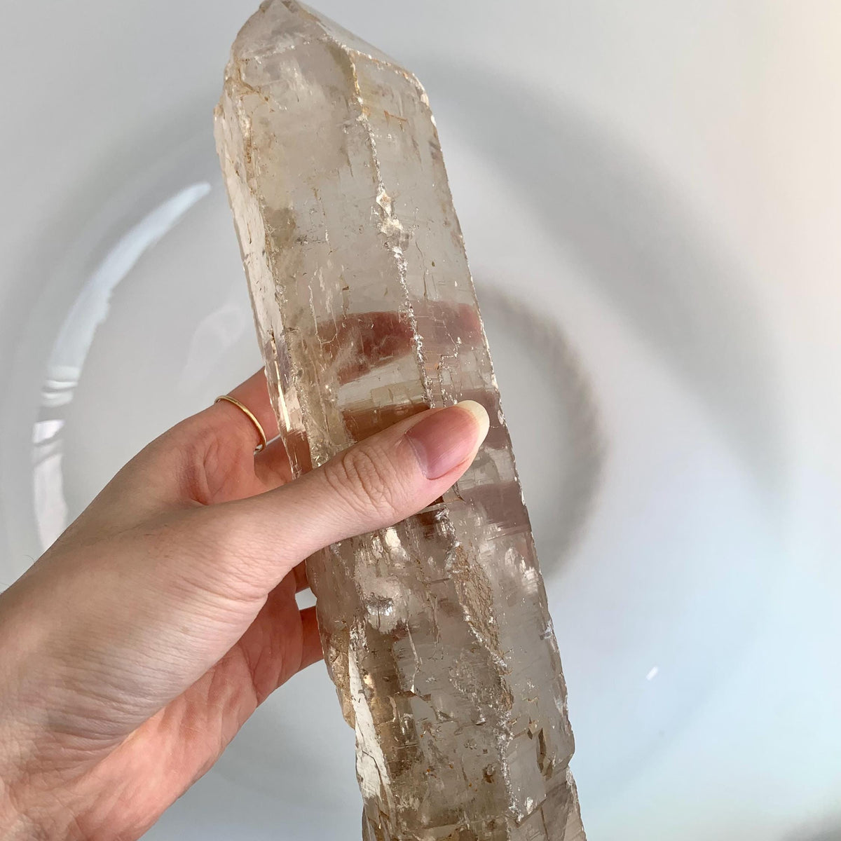 natural smoky quartz mineral specimen