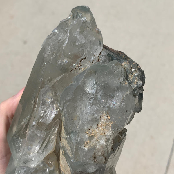 chlorite quartz cluster collector mineral