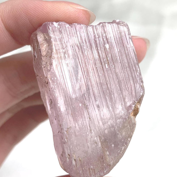 High Clarity Pink Kunzite Specimen