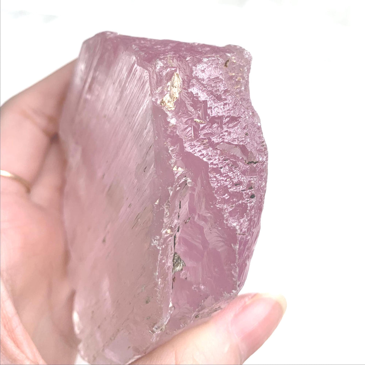Fine Kunzite Mineral Specimen Close Up