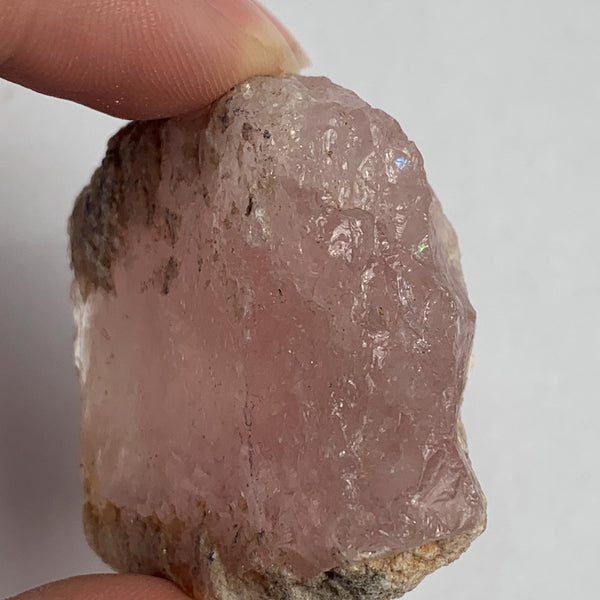 natural pink beryl crystal specimen 42mm collector mineral