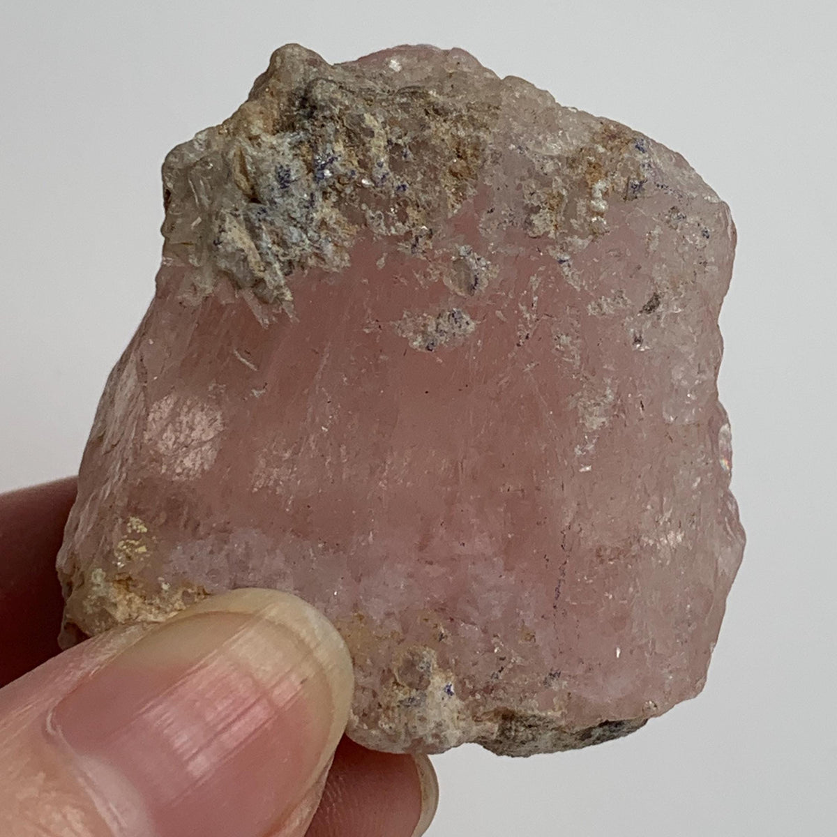 natural Pakistani morganite crystal collector piece