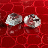 bright sparkly quartz double point