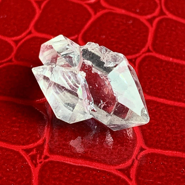 unique herkimer diamond cluster crystal
