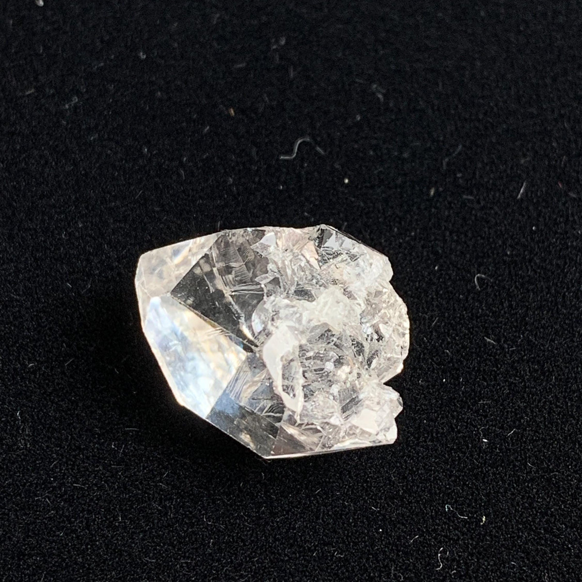 natural double terminated quartz crystal