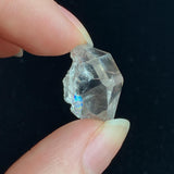 etched termination quartz crystal piece