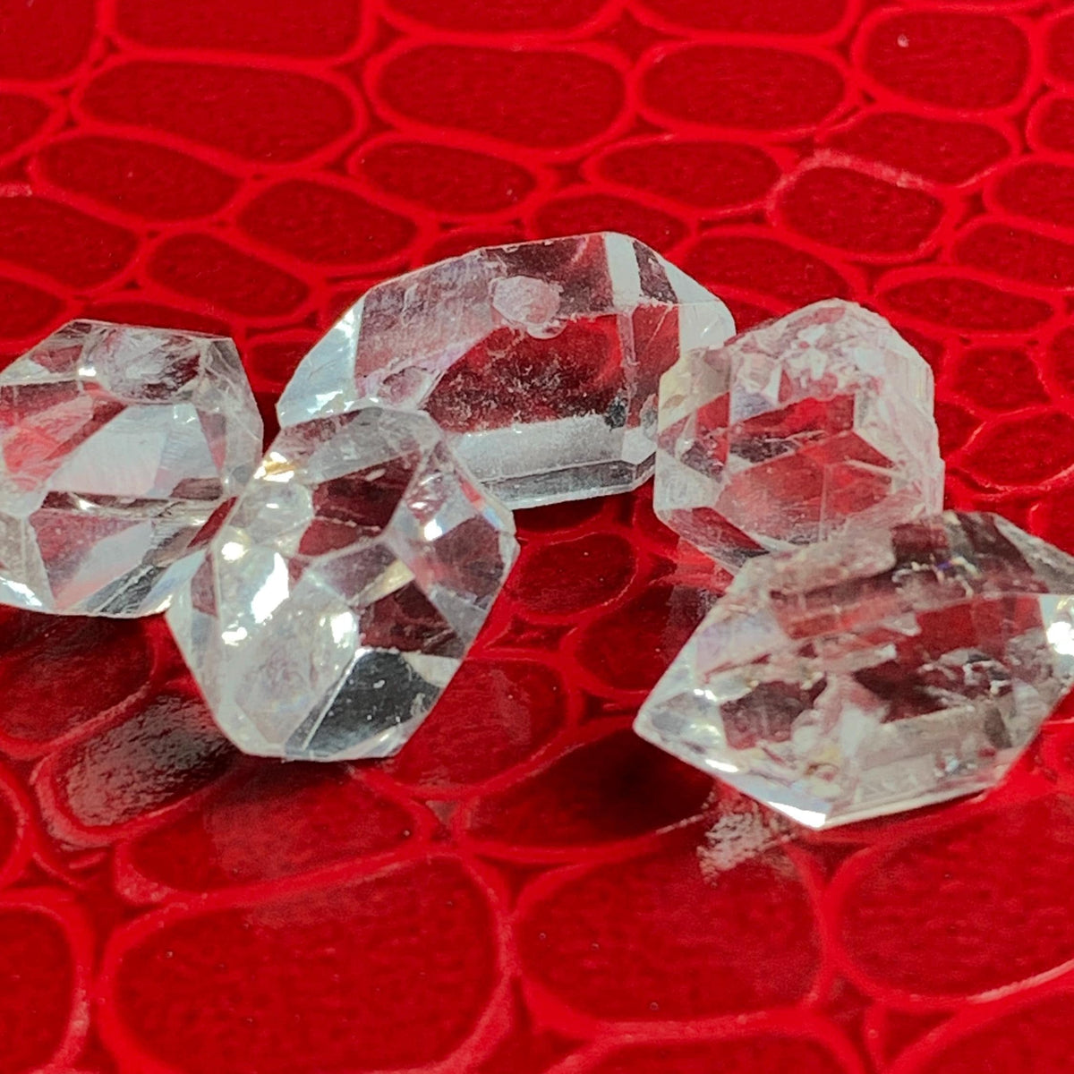 natural quartz crystal double terminated small