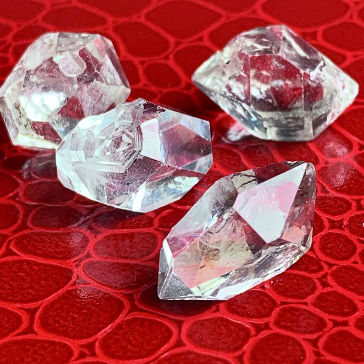 bright herkimer diamond crystal natural light