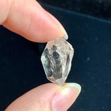 high clarity herkimer crystal macro detail