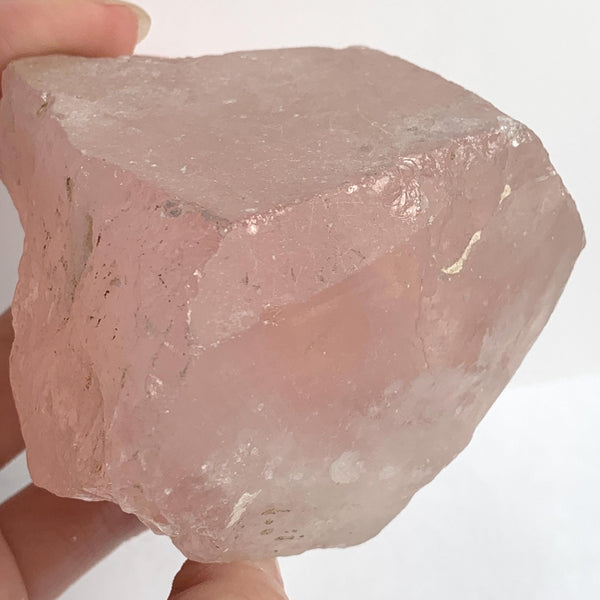 arge natural morganite crystal pegmatite mineral
