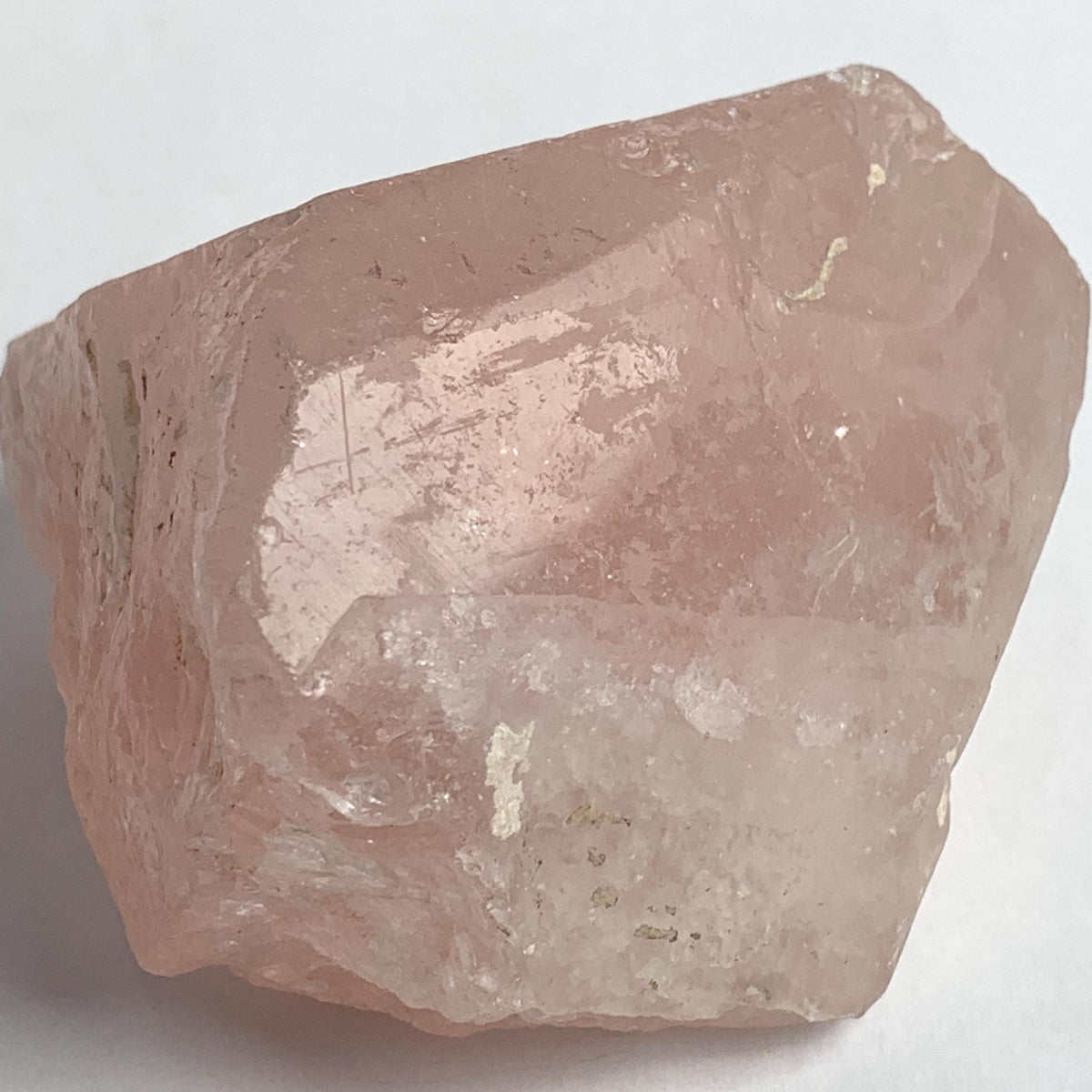 substantial morganite crystal specimen collector piece