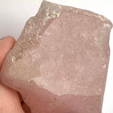 soft pink morganite crystal large display piece