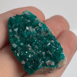 sparkling green dioptase cluster tsumeb locality