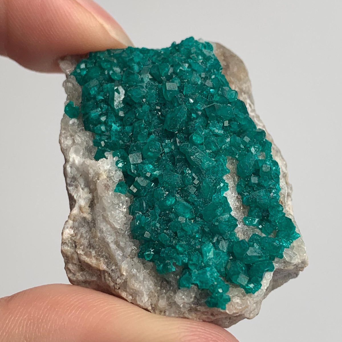tsumeb namibia dioptase mineral display piece