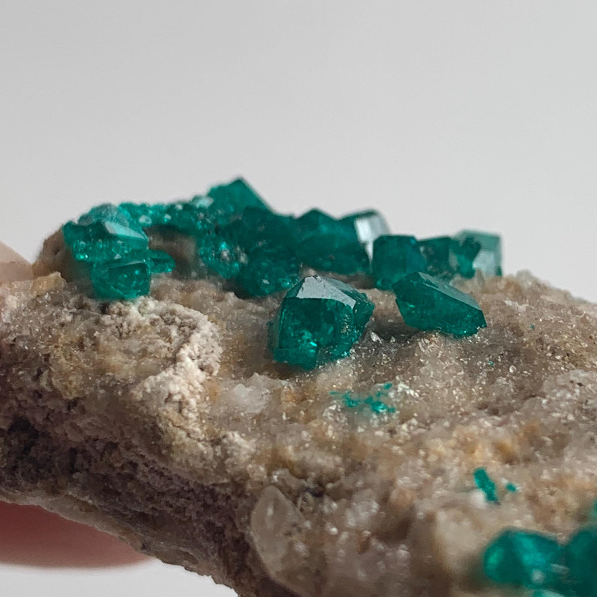 natural copper mineral dioptase tsumeb mine