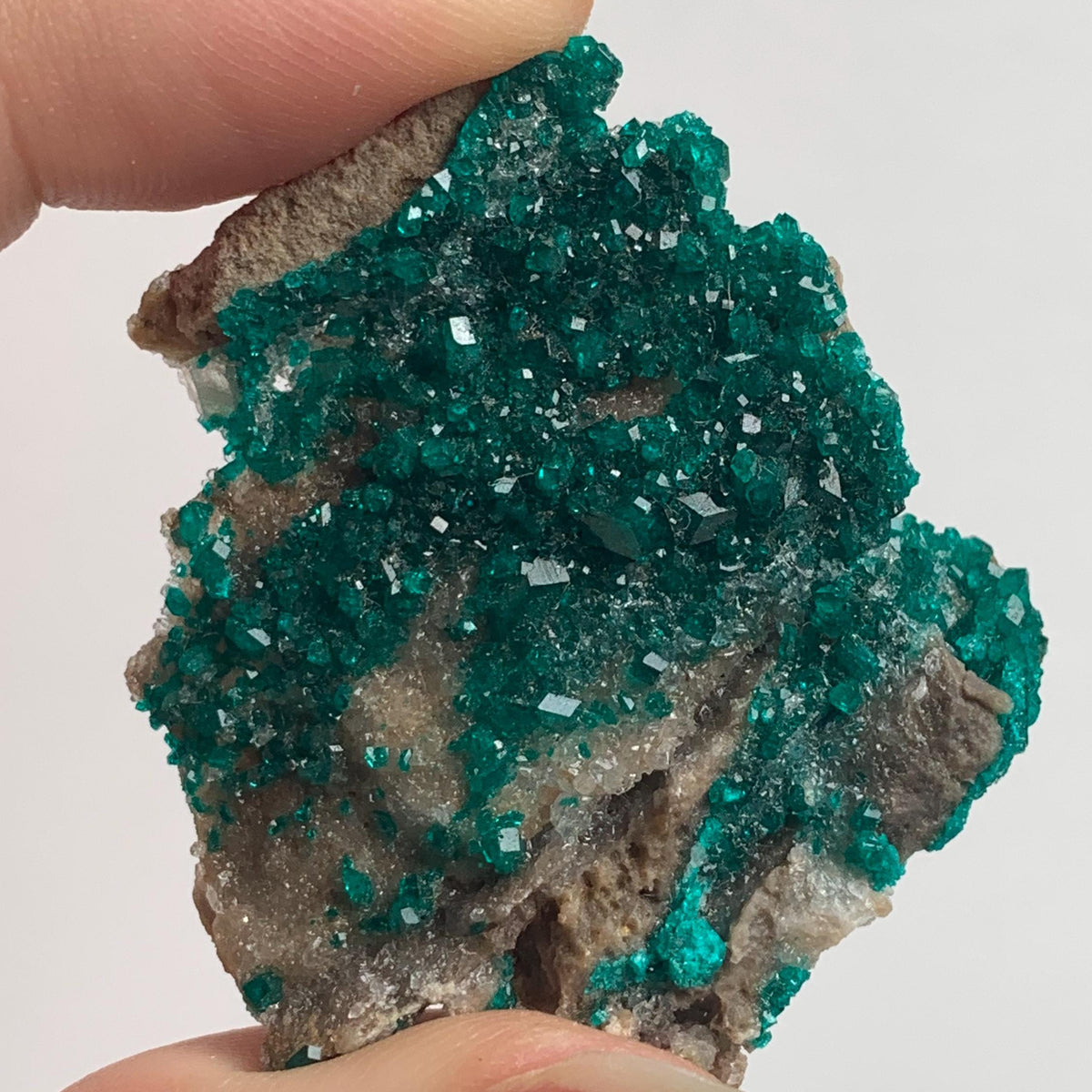 tsumeb dioptase cabinet mineral display piece