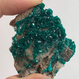 tsumeb dioptase cabinet mineral display piece