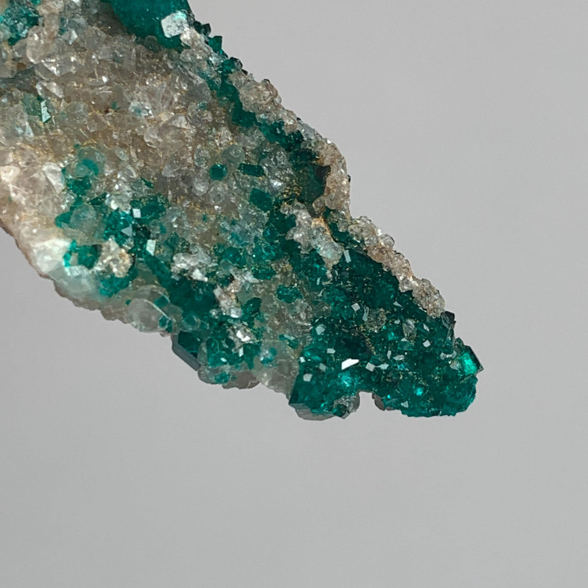 tsumeb dioptase cabinet mineral display specimen