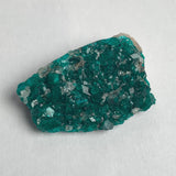 emerald green dioptase mineral specimen cabinet size