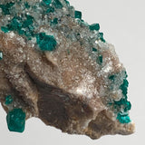 natural copper mineral dioptase crystal formation
