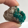 dioptase crystals on matrix tsumeb mine namibia