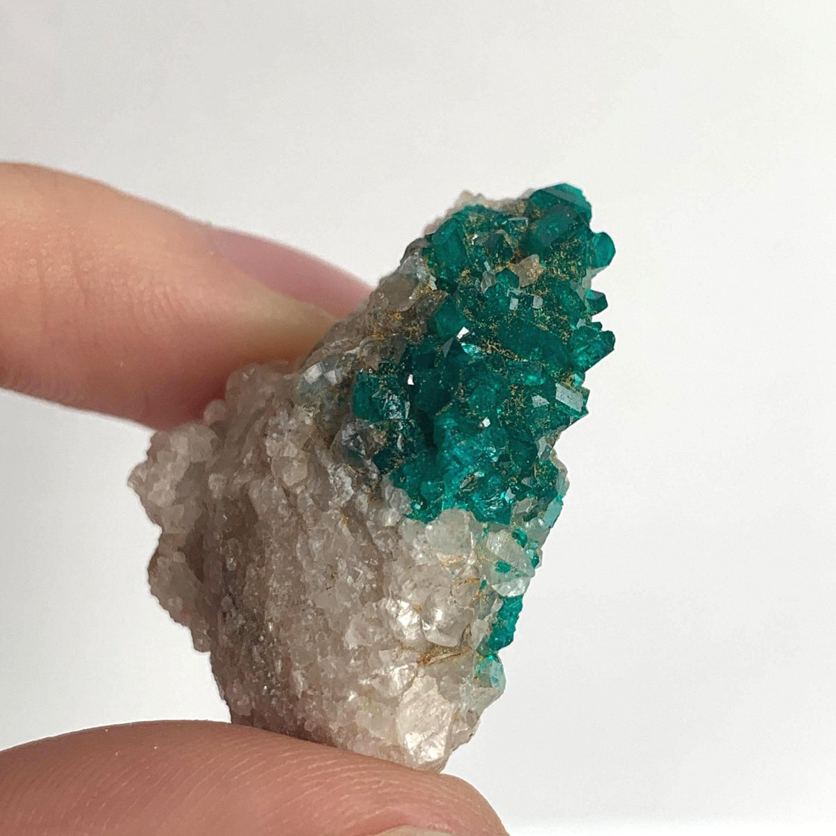 dioptase crystal cluster tsumeb mine namibia